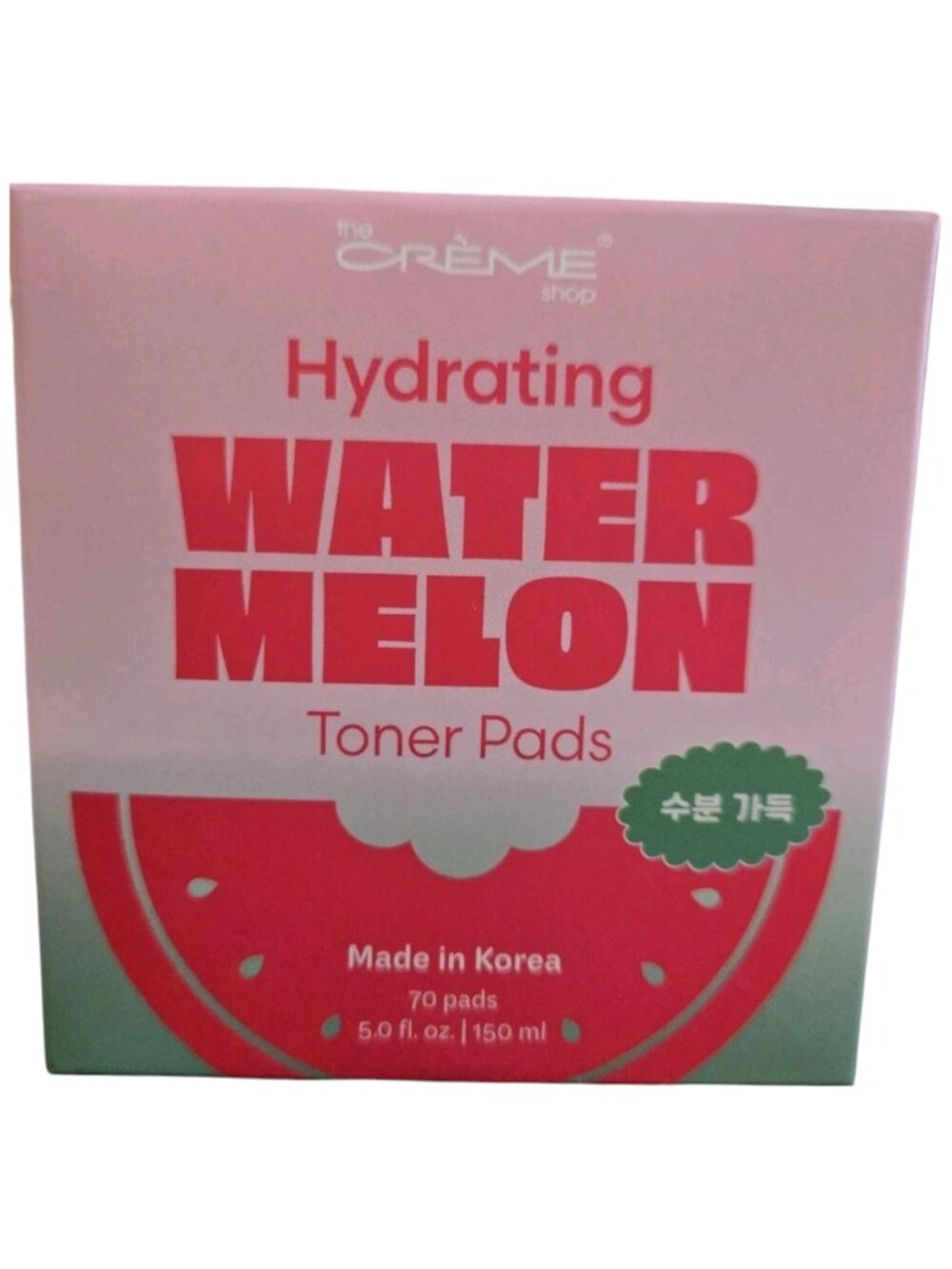 NEW The Creme Shop Hydrating Watermelon Toner Pads